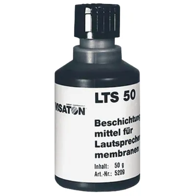 Coating liquid for loudspeaker cones Black