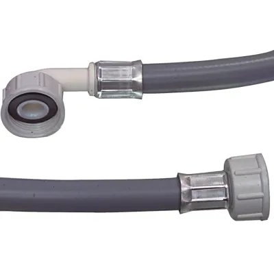 Inlet Hose 3/4'' Straight - 3/4'' Angled 90 bar 25 °C 2.00 m