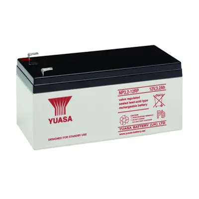 Pliiaku Yuasa 12V 3.2Ah 134*67*64mm klemm 4.75mm NP 5y
