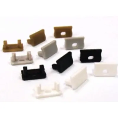 Profiili NTA A kinnine otsakork PVC Inox