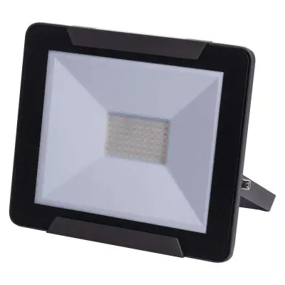 LED SMD prozektor 50W neutral 4000K 4000lm, must IP65 Ideo