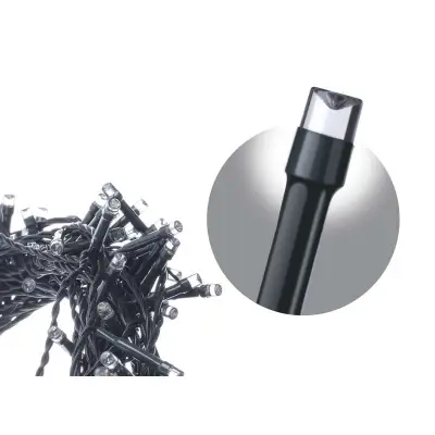 Jõuluvalgustus 50m 500-LED külm valge, juhe 5m 230VAC IP44