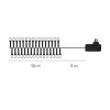 Jõuluvalgustus 50m 500-LED külm valge, juhe 5m 230VAC IP44