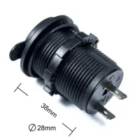 FOUR Connect 4-600152 водонепроницаемая силовая розетка 12/24 В