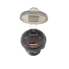 FOUR Connect 4-600162 waterprof USB-charger with voltage display