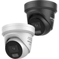 Hikvision IP kaamera DS-2CD2387G3-LIS2UY/SL 8MP f4mm ColorVu toru valge