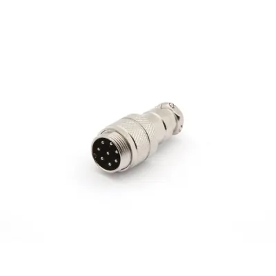 8-pin mikrofoni pistik kaablile keermega