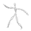 3Doodler Start lisakomplekt "Skelett"