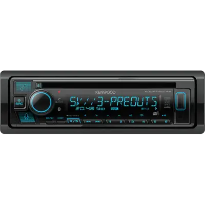 KENWOOD CD/USB-ресивер с цифровым радио DAB+ • Технология Bluetooth • Голосовой сервис Amazon Alexa