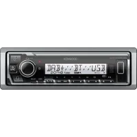 Морской цифровой медиа-ресивер KENWOOD с цифровым радио DAB+, технологией Bluetooth и голосовым сервисом Amazon Alexa.