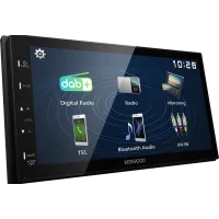 KENWOOD Digital Media Receiver • 6.8" WVGA Display • Wired Android screen mirroring • DAB+ Tuner