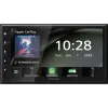 KENWOOD Mechless AV-vastuvõtja 6,8" puuteekraani ja digitaalraadio DAB+-ga. Toetab juhtmevaba või USB kaudu ühendatud CarPlay®/Android Auto™ ja juhtmevaba iPhone/Android ekraani peegeldamist.