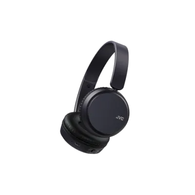 JVC Foldable Bluetooth on-ear headphones.