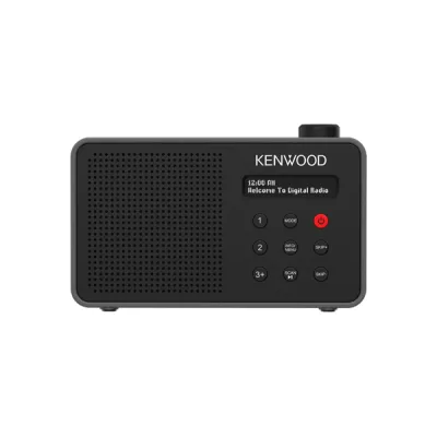 KENWOOD kaasaskantav DAB+ raadio automaatse ohutushoiatuse funktsiooniga