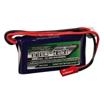 Battery Turnigy nano-tech Li-Po 460mAh 2S 25-40C