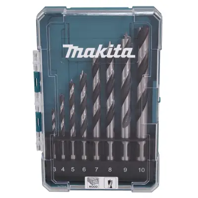 Makita puidupuuride komplekt 8tk 3-10mm