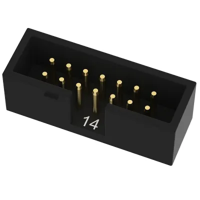 14pin 2*7 2mm IDC pistik plaadil box otse