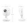 IP kaamera 2Mpix WiFi, 2.8mm, IR Ezviz Mini Plus