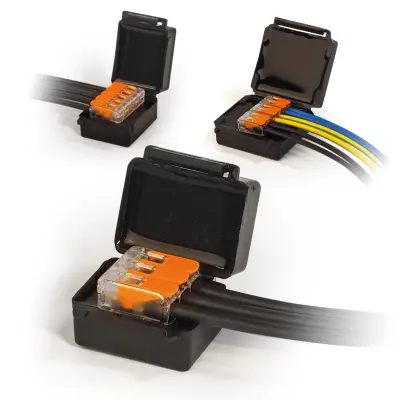 Box with gel for insulation of wires/connections 1pcs 33*52*26 IP68