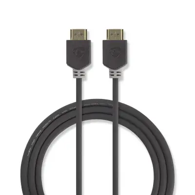 High Speed HDMI™ Cable with Ethernet, HDMI™ Connector, HDMI™ Connector, 4K@60Hz, ARC