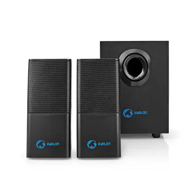Gaming Speaker, Speaker channels: 2.1, USB Powered, 3.5 mm Male, 30 W