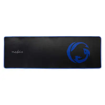 Gaming Mouse Pad, Microfiber / Rubber, Black