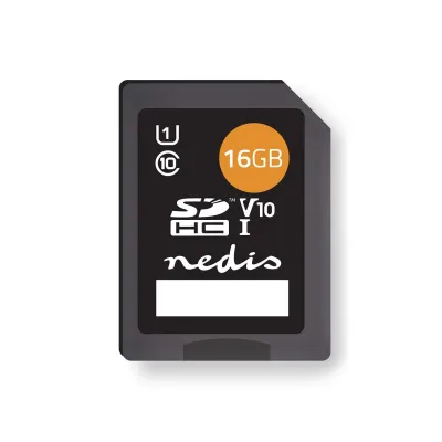 Memory Card | SDHC | 16 GB | Write speed: 80 MB/s | Read speed: 45 MB/s | UHS-I
