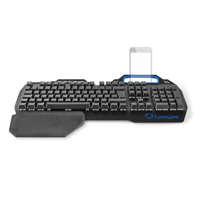 Wired Gaming Keyboard, USB, Mechanical Keys, RGB, Nordic