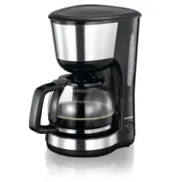 Coffee maker 1.25L 1000W Black