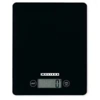 Digital Kitchen Scale, Tempered glass, 5 kg, Black