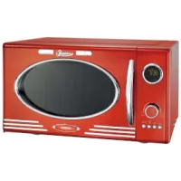 Microwave electronic grill 23L 800W Metallic Red