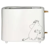 Ceramic toaster, 2 slices, 875W, white