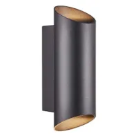 Nico Round 22 Wall light Black