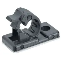 Cable Clamp, 7.5 mm, Self Adhesive, Polyamide 6.6, 100pcs