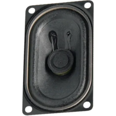 Magnetically shielded 4 x 7 cm (1.6" x 2.8") fullrange driver