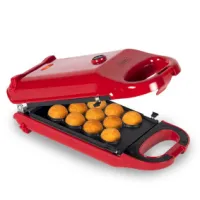 6-in-1 Snack Maker / Comfortcook for delicious waffles, doughnuts, cake pops, madeleine biscuits, waffle bowls for ice cream and mini cakes