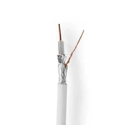 Coax Cable On Reel, 4G / LTE secure, 75 Ohm, Triple Shielded, ECA