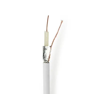 Coax Cable On Reel, Coax 12, 75 Ohm, Double Shielded, ECA