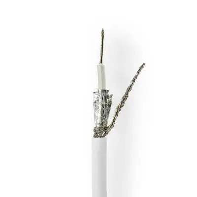 Coax Cable On Reel, RG58C/U, 50 Ohm, Double Shielded, ECA