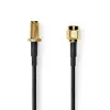 SMA Cable, SMA Male, SMA Female, Gold Plated, 50 Ohm