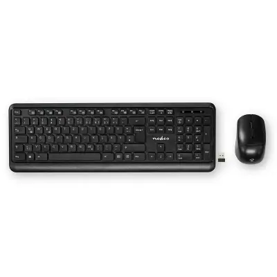Mouse and Keyboard Set, Wireless, Mouse and keyboard connection: USB, 800 / 1200 / 1600 dpi, Adjustable DPI