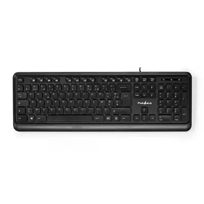 Wired Keyboard, USB-A, Multimedia, AZERTY, FR Layout