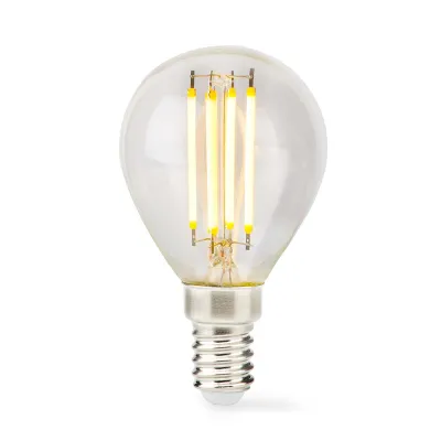 LED Filament Bulb E14, G45, 4.5 W, 470 lm, 2700 K
