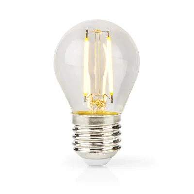 LED Filament Bulb E27, G45, 4.5 W, 470 lm, 2700 K