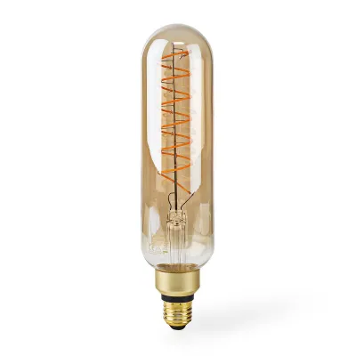 LED Filament Bulb E27, T65, 8.5 W, 600 lm, 2000 K