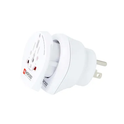 Travel Adapter Combo - World-to-USA Earthed