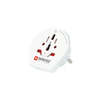 SKross | Travel Adapter World-to-Europe Earthed