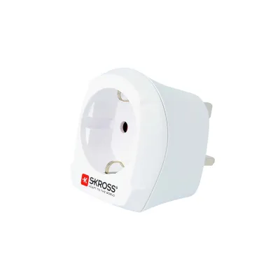 SKross | Travel Adapter Europe to UK Earthed