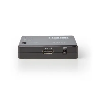 HDMI™ Switch | 3 port(s) | 3x HDMI™ Input | 1x HDMI™ Output | 1080p | 3.4 Gbps | ABS | Black
