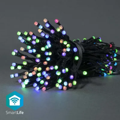 SmartLife Christmas Lights, String, Wi-Fi, RGB, 84 LED's